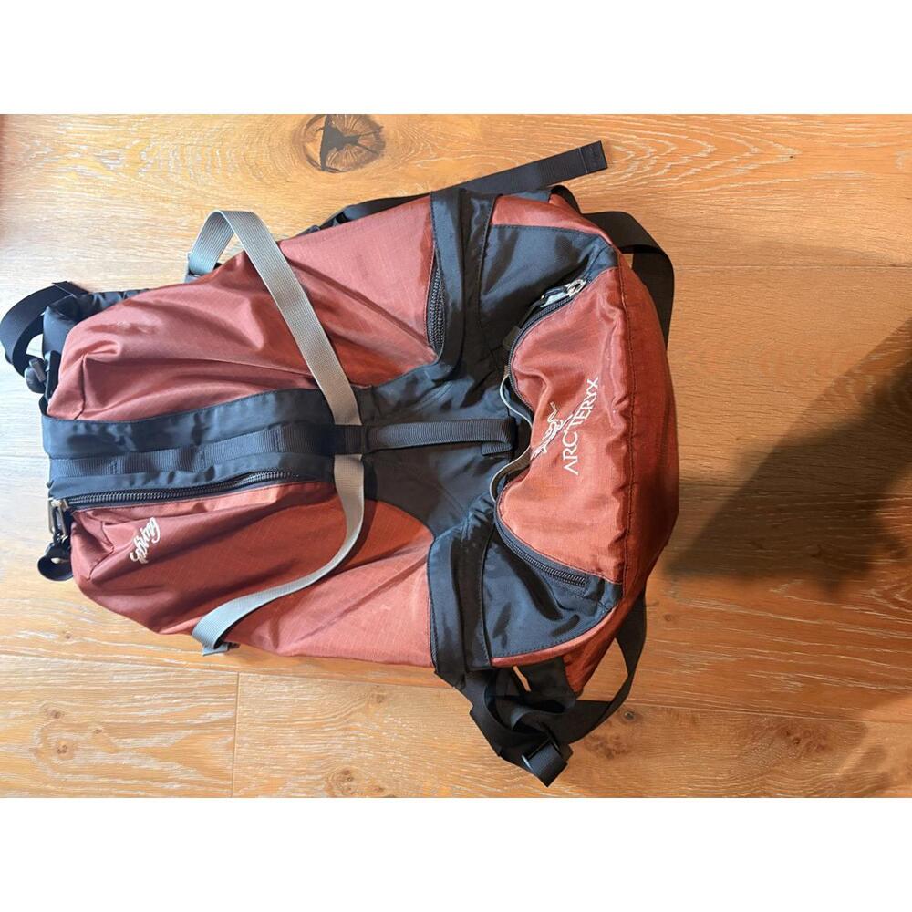 Arc'teryx Red Backpack - Durable Outdoor Daypack